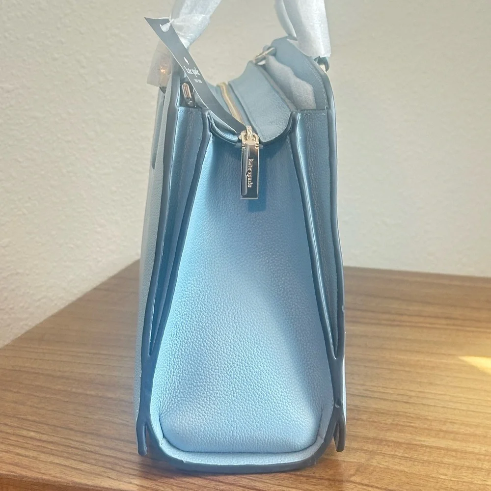 NWT - Kate Spade Light Blue Satchel - Picture 9 of 12
